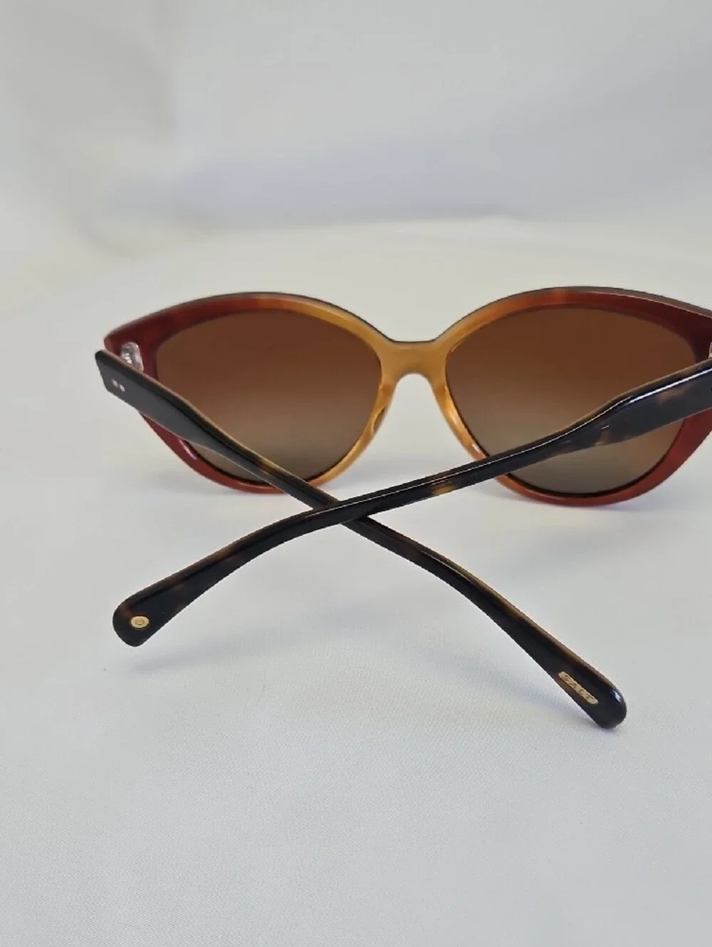 SALT Optics Cat Eye Sunglasses Brown Tortoise Acetate Designer UV Protection